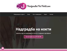 Tablet Screenshot of nadgradbananokti.com